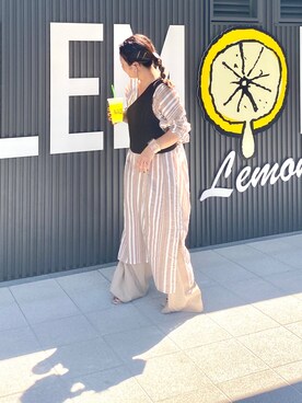 yuyuさん（レディース・157cm）の夏コーディネート