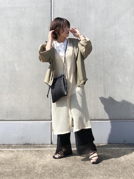 yuyuさん（レディース・157cm）の春コーディネート