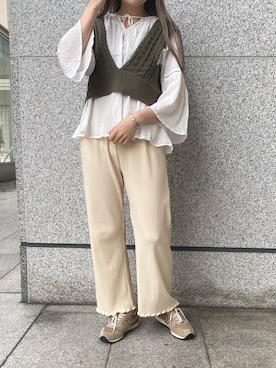 𝐬𝐚𝐰𝐚さん（レディース・162cm）の夏コーディネート