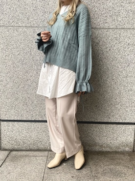 𝐬𝐚𝐰𝐚さん（レディース・162cm）の秋コーディネート