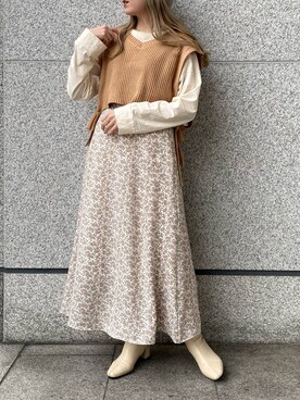 𝐬𝐚𝐰𝐚さん（レディース・162cm）の冬コーディネート