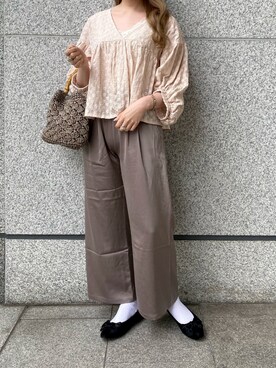 𝐬𝐚𝐰𝐚さん（レディース・162cm）の春コーディネート