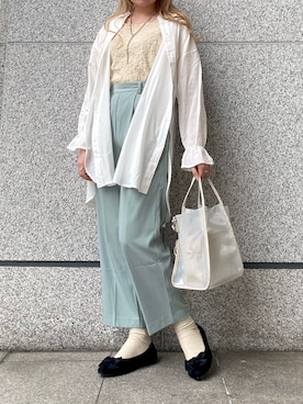 𝐬𝐚𝐰𝐚さん（レディース・162cm）の春コーディネート