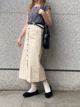 𝐬𝐚𝐰𝐚さん（レディース・162cm）の春コーディネート