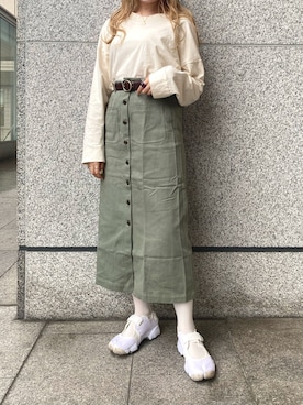 𝐬𝐚𝐰𝐚さん（レディース・162cm）の春コーディネート