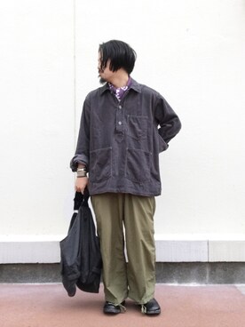 toshiya kato／加藤 寿弥さん（メンズ・166cm）の秋コーディネート