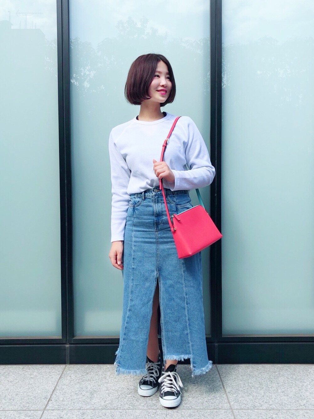KONA white denim(コナ ホワイトデニム)を使った人気
