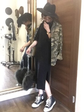 SHIORI HIRAI◡̈さん(レディース・153cm)の冬コーディネート