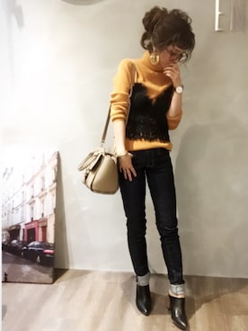 SHIORI HIRAI◡̈さん(レディース・153cm)の春コーディネート