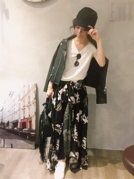 SHIORI HIRAI◡̈さん(レディース・153cm)の春コーディネート