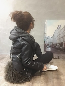 SHIORI HIRAI◡̈さん（レディース・153cm）の秋コーディネート