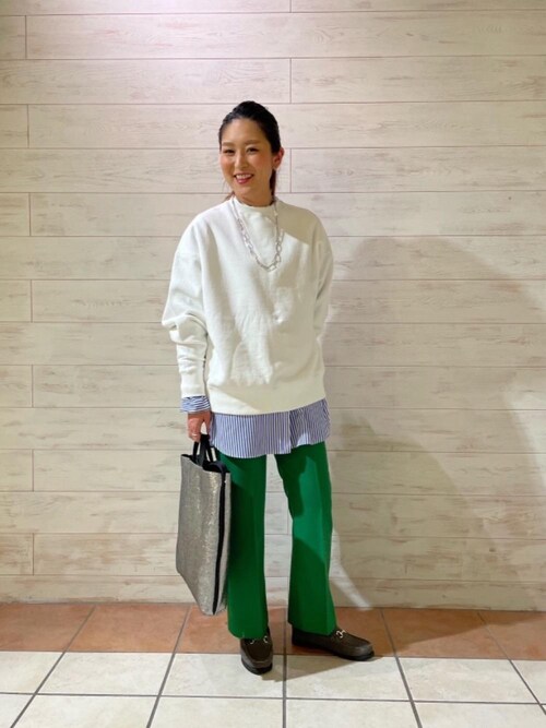 中川 裕美子 ユナイテッドアローズ 新潟店 United Arrowsのシャツ ブラウスを使ったコーディネート Wear