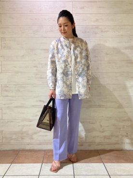 中川　裕美子さん（レディース・160cm）の春コーディネート