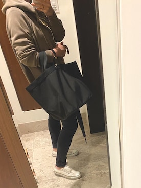 「CIMARRON（シマロン）のアイテム」を使った、whitebeigeさん（レディース・156cm）の春コーディネート