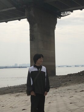 「アイテム（スタジャン）」を使った、colorfulさん（メンズ・176cm・10代）の冬コーディネート