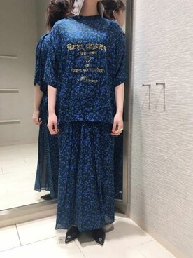 「シアタープロダクツ(THEATRE PRODUCTS)」｜「アイテム（バレエシューズ）」を使った、THEATRE PRODUCTSさん（レディース・158cm）の冬コーディネート
