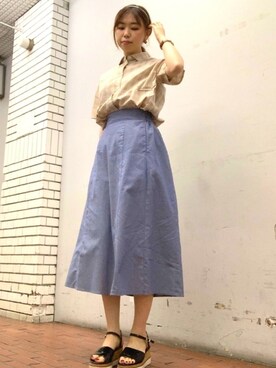 をり。さん(レディース・167cm)の夏コーディネート