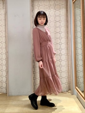 をり。さん(レディース・167cm)の冬コーディネート