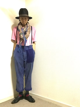 「THE FOURNESS（ザ・フォーネス）のアイテム」を使った、かいとさん（メンズ・165cm）の夏コーディネート