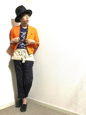 「THE FOURNESS（ザ・フォーネス）のアイテム」を使った、かいとさん（メンズ・165cm）の秋コーディネート