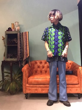 「IOLANI（イオラニ）のアイテム」を使った、かいとさん（メンズ・165cm）の夏コーディネート