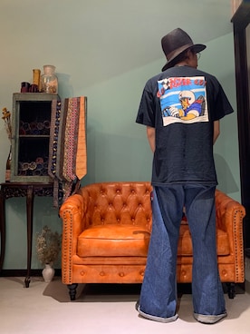 「THE FOURNESS（ザ・フォーネス）のアイテム」を使った、かいとさん（メンズ・165cm）の夏コーディネート