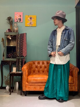 「tricot COMME des GARCONS（トリココムデギャルソン）のアイテム」を使った、かいとさん（メンズ・165cm）の冬コーディネート