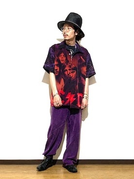 「THE FOURNESS（ザ・フォーネス）のアイテム」を使った、かいとさん（メンズ・165cm）の夏コーディネート