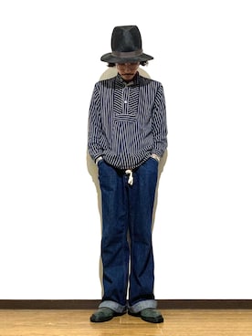 「THE FOURNESS（ザ・フォーネス）のアイテム」を使った、かいとさん（メンズ・165cm）の夏コーディネート