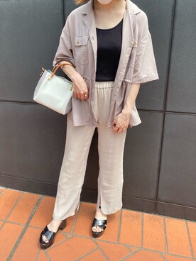 まおさん(レディース・162cm)の夏コーディネート