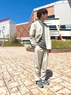 「BURLAP OUTFITTER」｜「アイテム（ブルゾン）」を使った、ko-taさん（メンズ・173cm）の春コーディネート