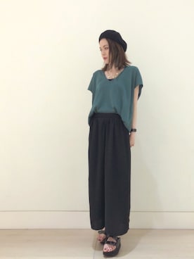 yuki_abeさん（レディース・161cm）の夏コーディネート