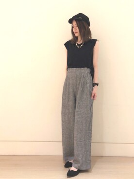 yuki_abeさん（レディース・161cm）の夏コーディネート