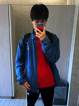 「アイテム（PC・スマホグッズ/家電）」を使った、ナオヒロさん（メンズ・175cm・20代）の春コーディネート