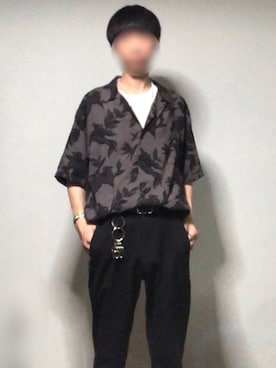 「DAISO（DAISO）のアイテム（アクセサリー）」を使った、たかしさん（メンズ・172cm）の夏コーディネート