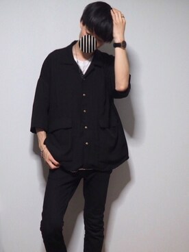 「REPIDO（リピード）のアイテム（アクセサリー）」を使った、たかしさん（メンズ・172cm）の夏コーディネート