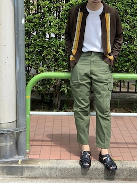 「Pacific」｜Paraboot_shop_staffさん（メンズ・175cm）の春コーディネート