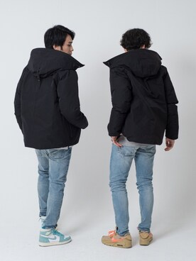 「RE:LORE（リロア）のアイテム（ダウンジャケット/コート）」を使った、RE:LORE™さん（メンズ・178cm）の秋コーディネート