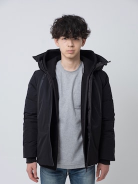 「RE:LORE（リロア）のアイテム（ダウンジャケット/コート）」を使った、RE:LORE™さん（メンズ・178cm）の秋コーディネート