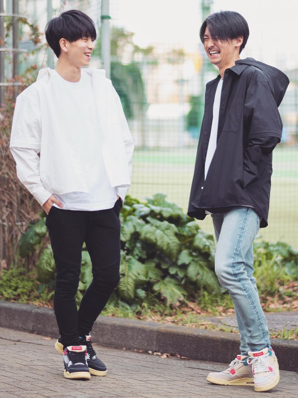 その他のその他パンツ、その他のTシャツ/カットソー、その他のデニムパンツを着用したメンズの冬コーディネートの1枚目の写真