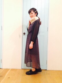 Kastane | シフォンワンピース(ワンピース)