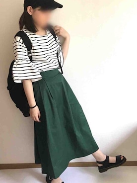 mocaさん(レディース・155cm)の夏コーディネート