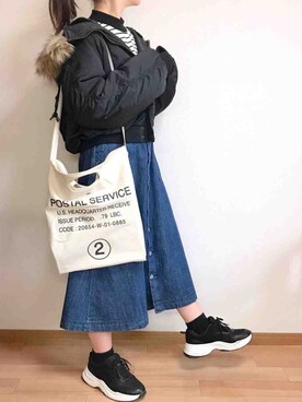 mocaさん(レディース・155cm)の冬コーディネート