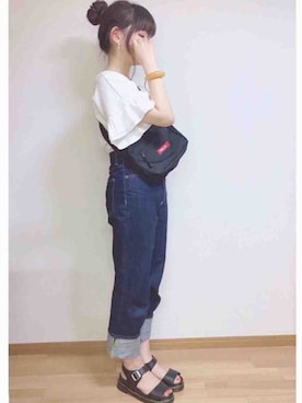 「アイテム（バングル/リストバンド）」を使った、もも⋆*さん（レディース・155cm・20代）の春コーディネート