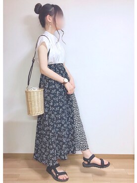 mocaさん（レディース・155cm）の春コーディネート