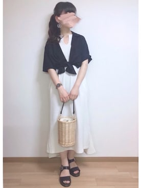 mocaさん（レディース・155cm）の夏コーディネート