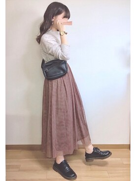 mocaさん（レディース・155cm）の冬コーディネート