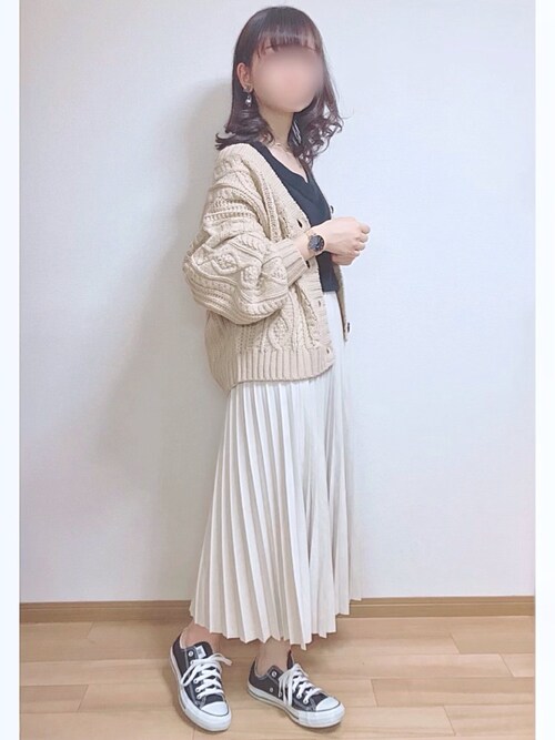 もも W Closetのカーディガンを使ったコーディネート Wear