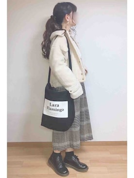 mocaさん（レディース・155cm）の冬コーディネート