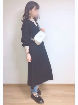 mocaさん(レディース・155cm)の冬コーディネート